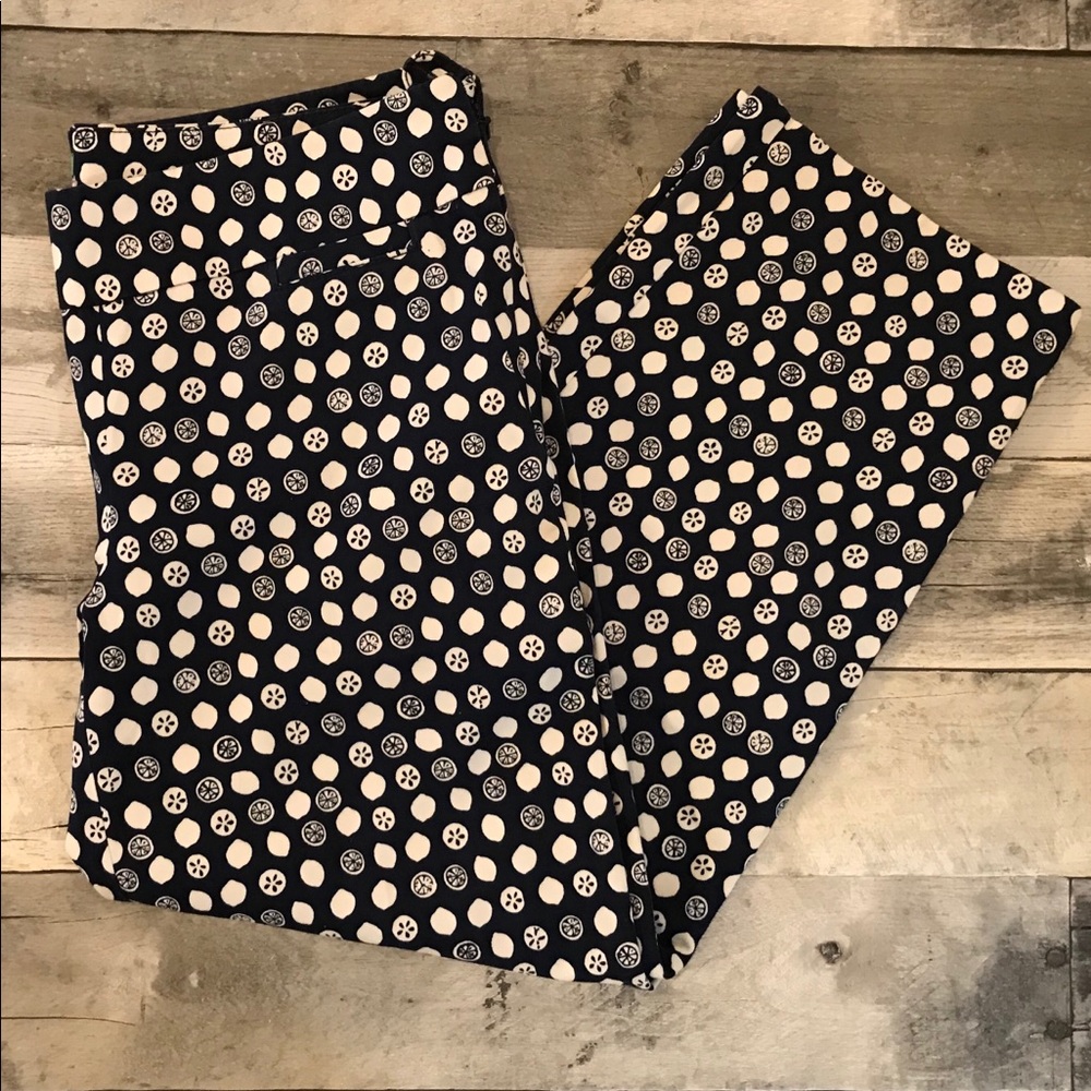 Lilly Pulitzer Navy pants Palm Beach Fit size 4